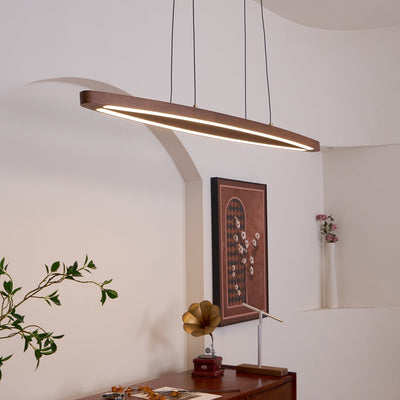 Hylan Wood Minimalist Pendant Lamp