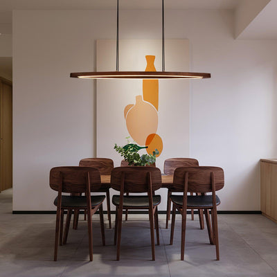 Hylan Wood Minimalist Pendant Lamp