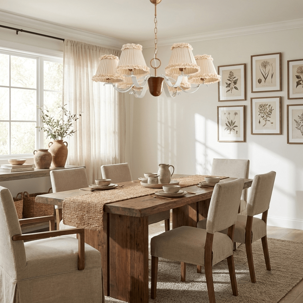 Loretta Fabric Chandelier