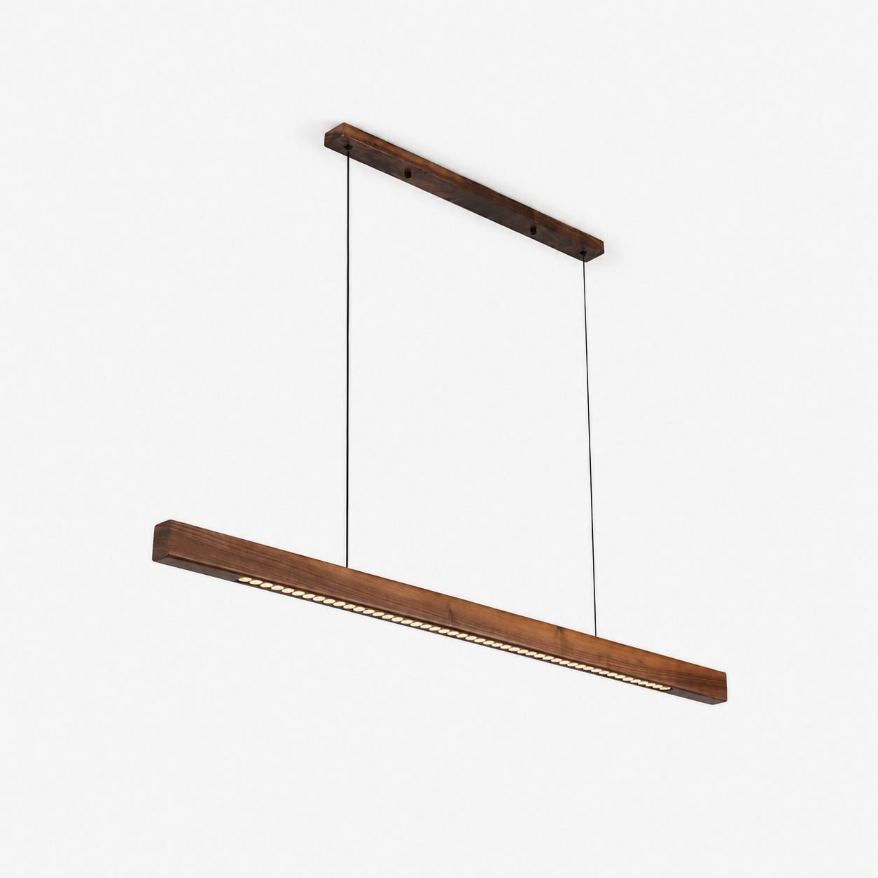 Wood Linear LED Pendant Light