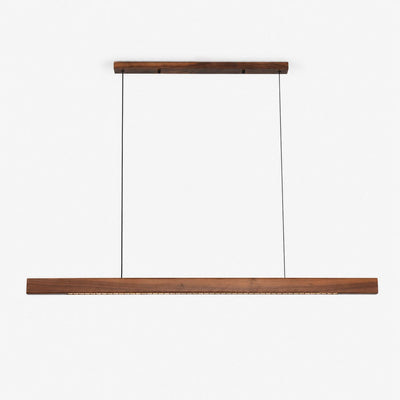 Wood Linear LED Pendant Light