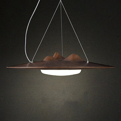 Vathea Premium Nordic Art Wood Pendant Lamp