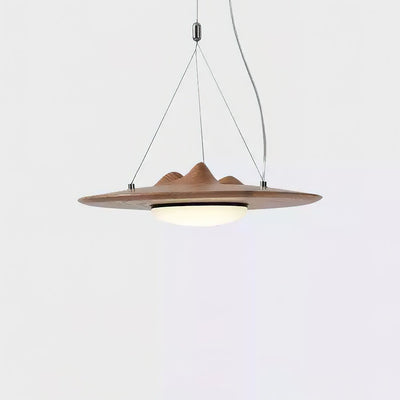 Vathea Premium Nordic Art Wood Pendant Lamp