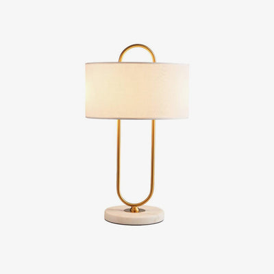 Ripj Marble Fabric Table Lamp