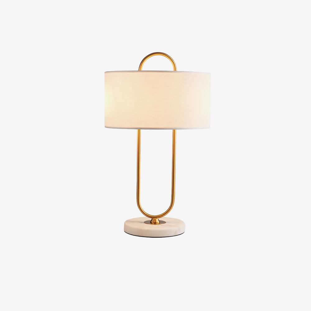 Ripj Marble Fabric Table Lamp