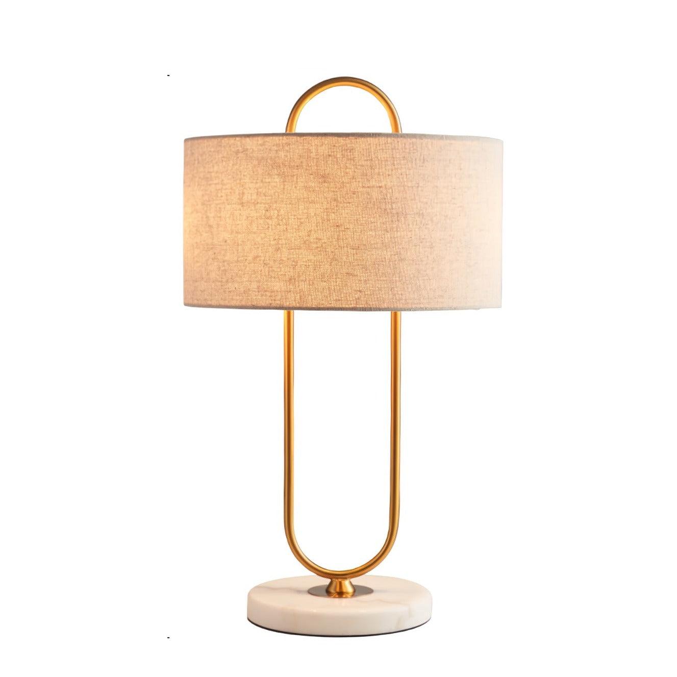 Ripj Marble Fabric Table Lamp