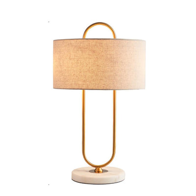 Ripj Marble Fabric Table Lamp