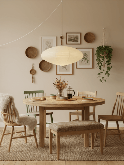 Hawcourt Washi Paper 15A Pendant Light