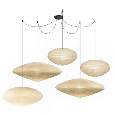 Nerastead Washi Paper 15A 21A 26A Pendant Light