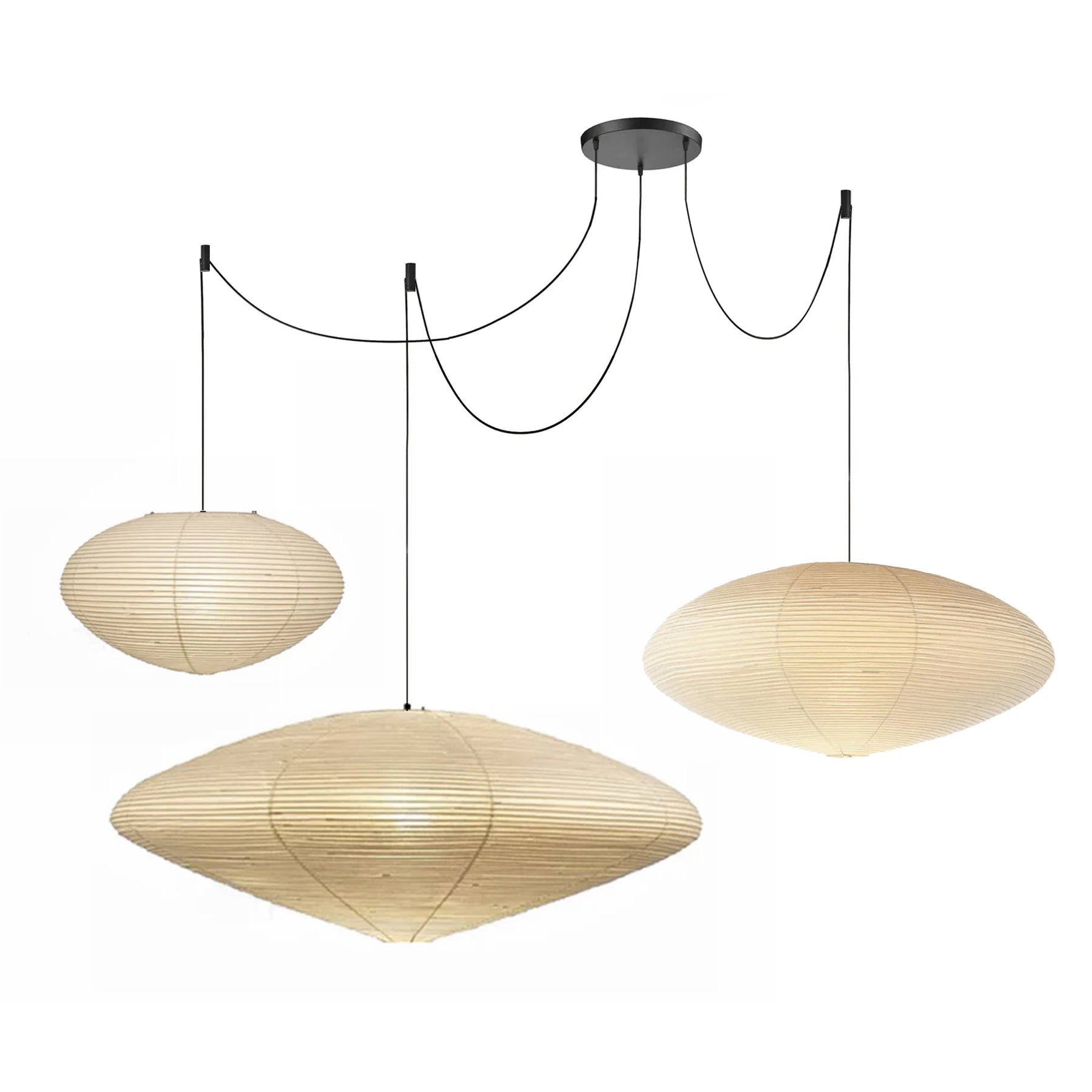 Nerastead Washi Paper 15A 21A 26A Pendant Light