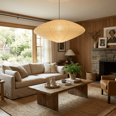 Nerastead Washi Paper 15A 21A 26A Pendant Light