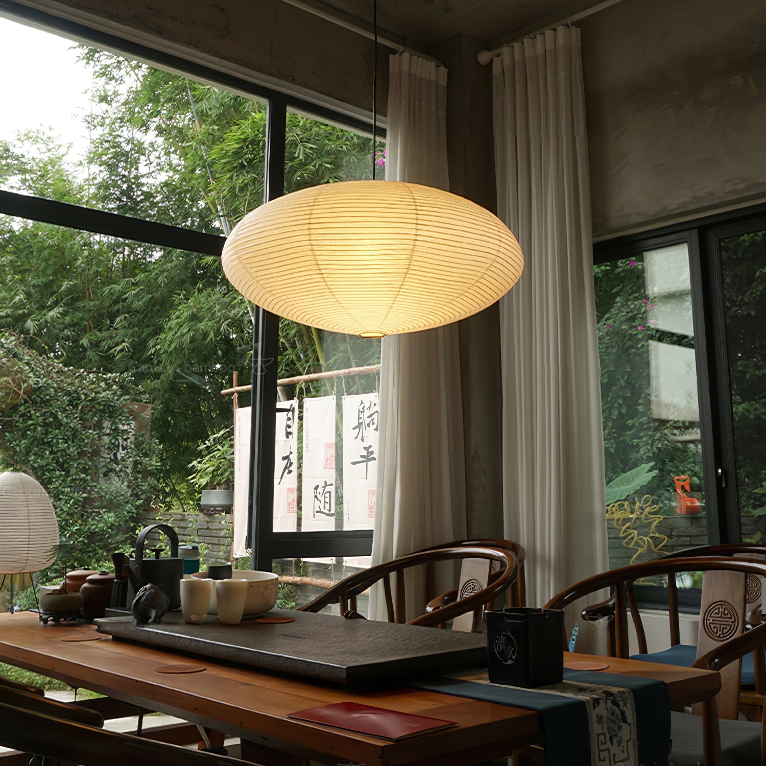 Nerastead Washi Paper 15A 21A 26A Pendant Light