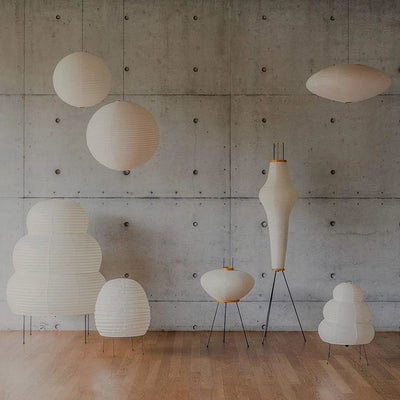 Nerastead Washi Paper 15A 21A 26A Pendant Light