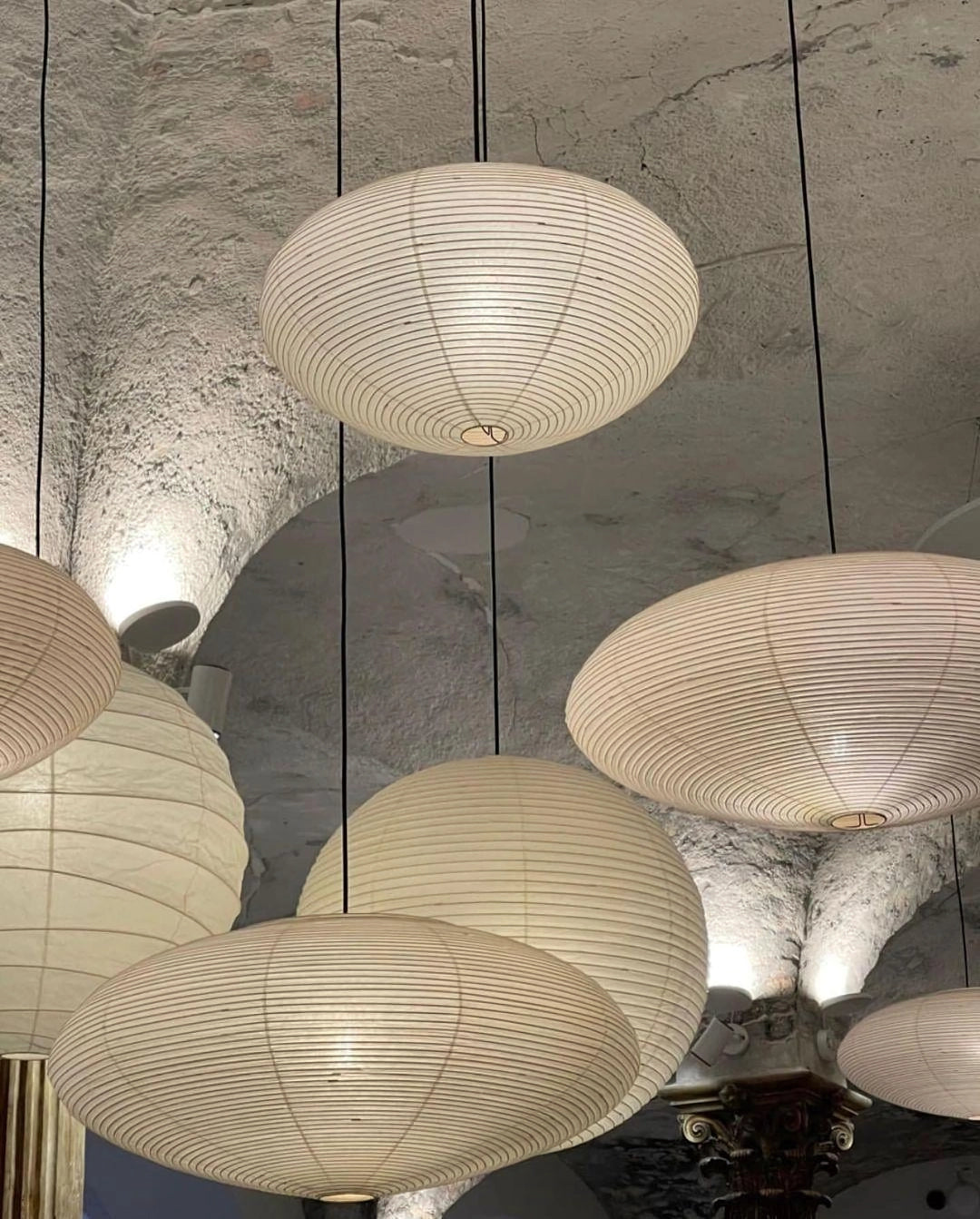 Nerastead Washi Paper 15A 21A 26A Pendant Light