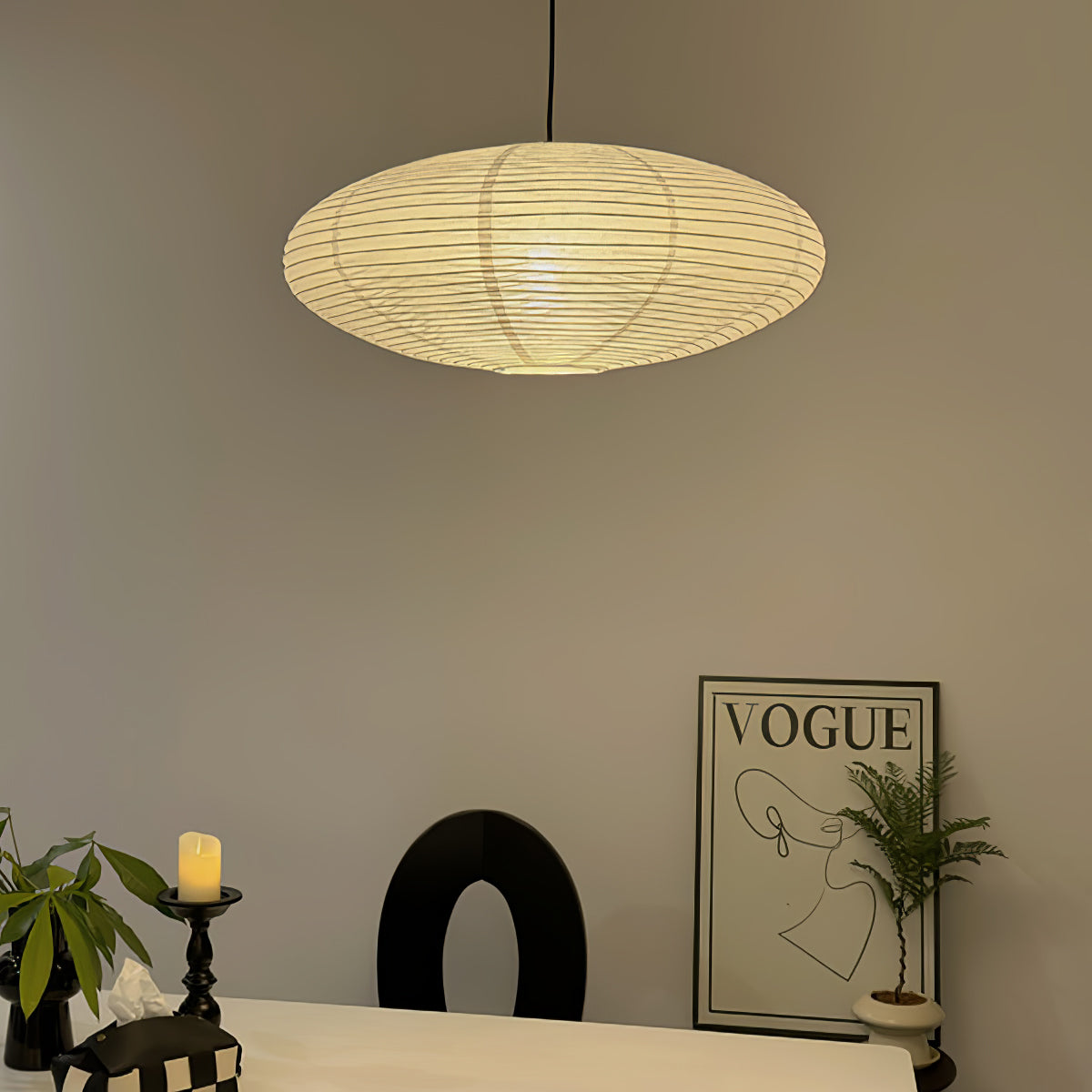 Nerastead Washi Paper 15A 21A 26A Pendant Light