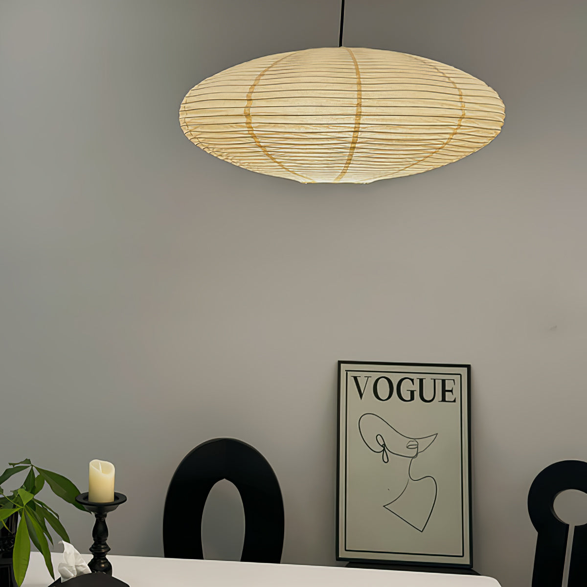 Nerastead Washi Paper 15A 21A 26A Pendant Light