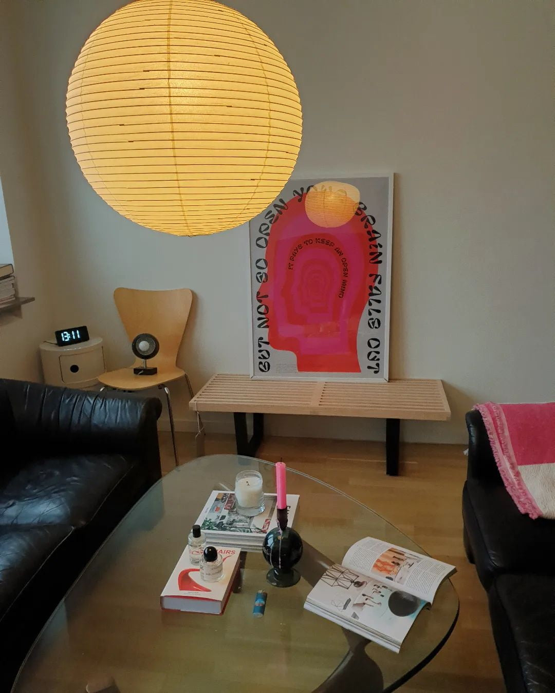 Lunerelle Pendant Lamp Paper for Living Room