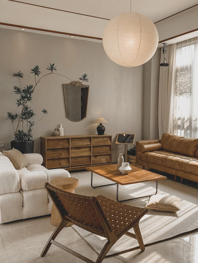 Lunerelle Pendant Lamp Paper for Living Room