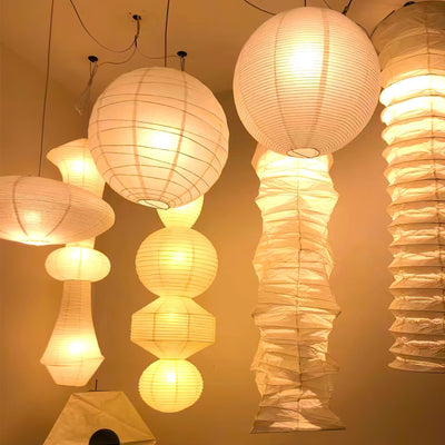 Lunerelle Pendant Lamp Paper for Living Room