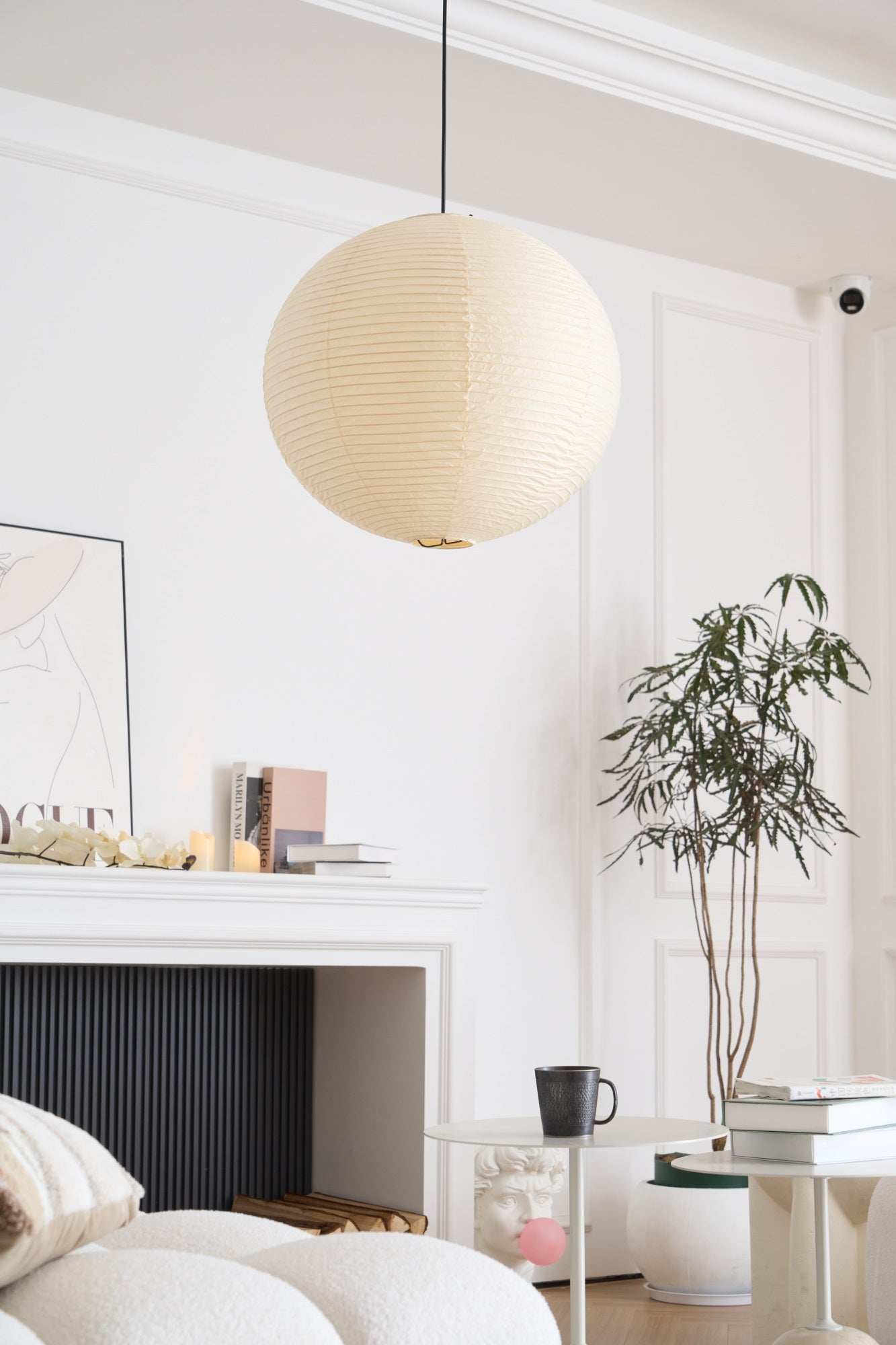 Lunerelle Pendant Lamp Paper for Living Room