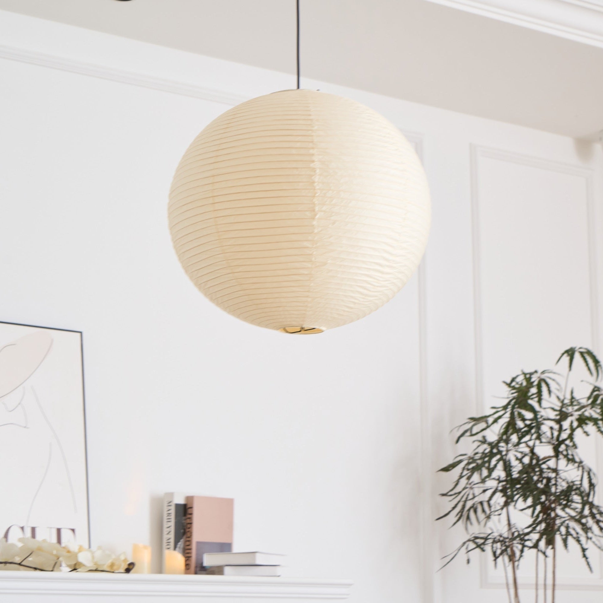 Lunerelle Pendant Lamp Paper for Living Room