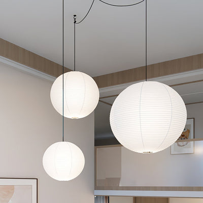 Niveriella Pendant Lamp Paper Lantern for Living Room