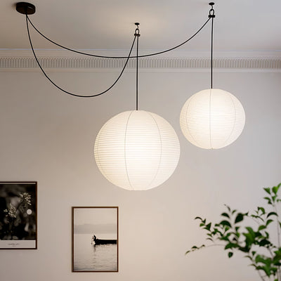 Lunerelle Pendant Lamp Paper for Living Room