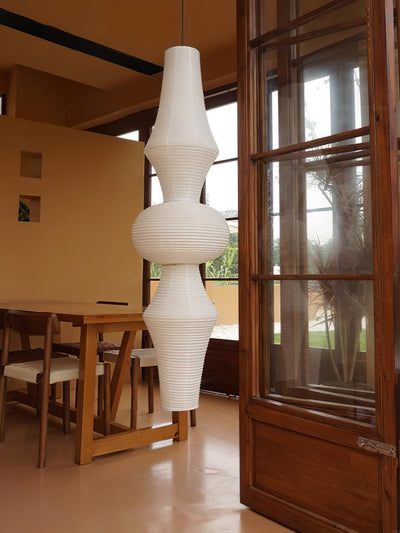 Elmsridge Washi Paper E Pendant Light