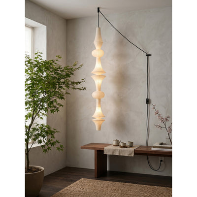 Soreneria Paper E Pendant Swag Lights