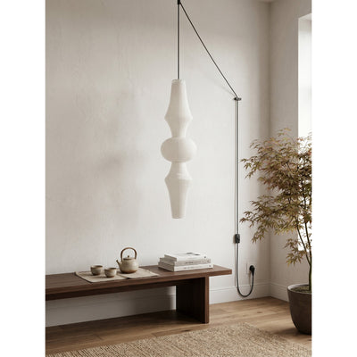 Soreneria Paper E Pendant Swag Lights