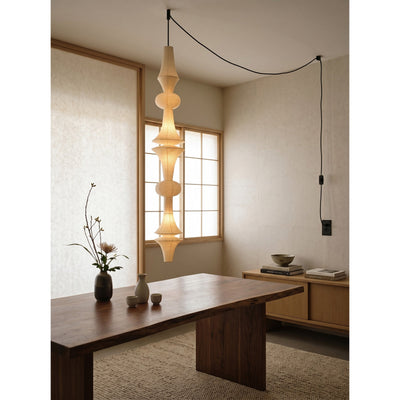 Soreneria Paper E Pendant Swag Lights