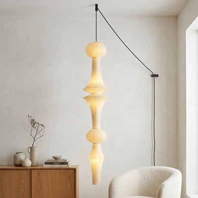 Soreneria Paper E Pendant Swag Lights
