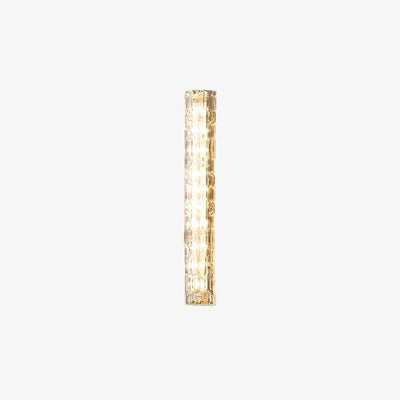 Lumix Brass Glass Glam Wall Lamp - Neutral Decor