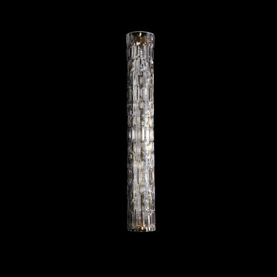 Lumix Brass Glass Glam Wall Lamp - Neutral Decor