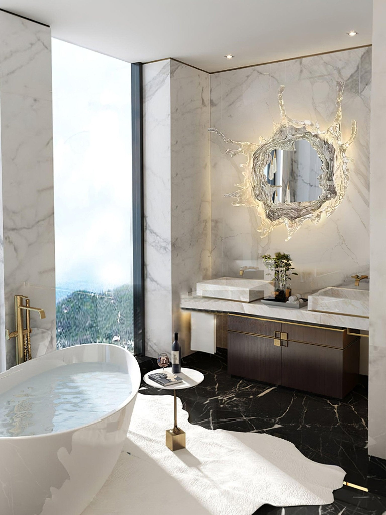 Ithox Modern Mirror Wall Lamp
