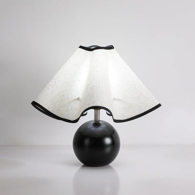 Kalion Wood Fabric Table Lamp