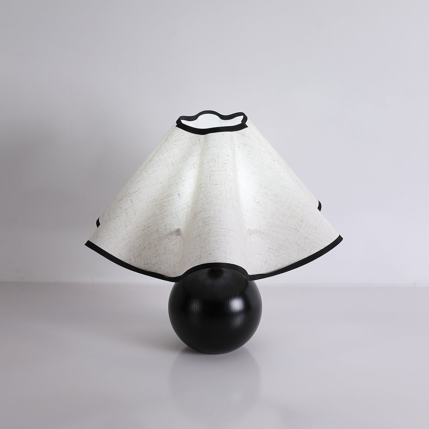 Kalion Wood Fabric Table Lamp