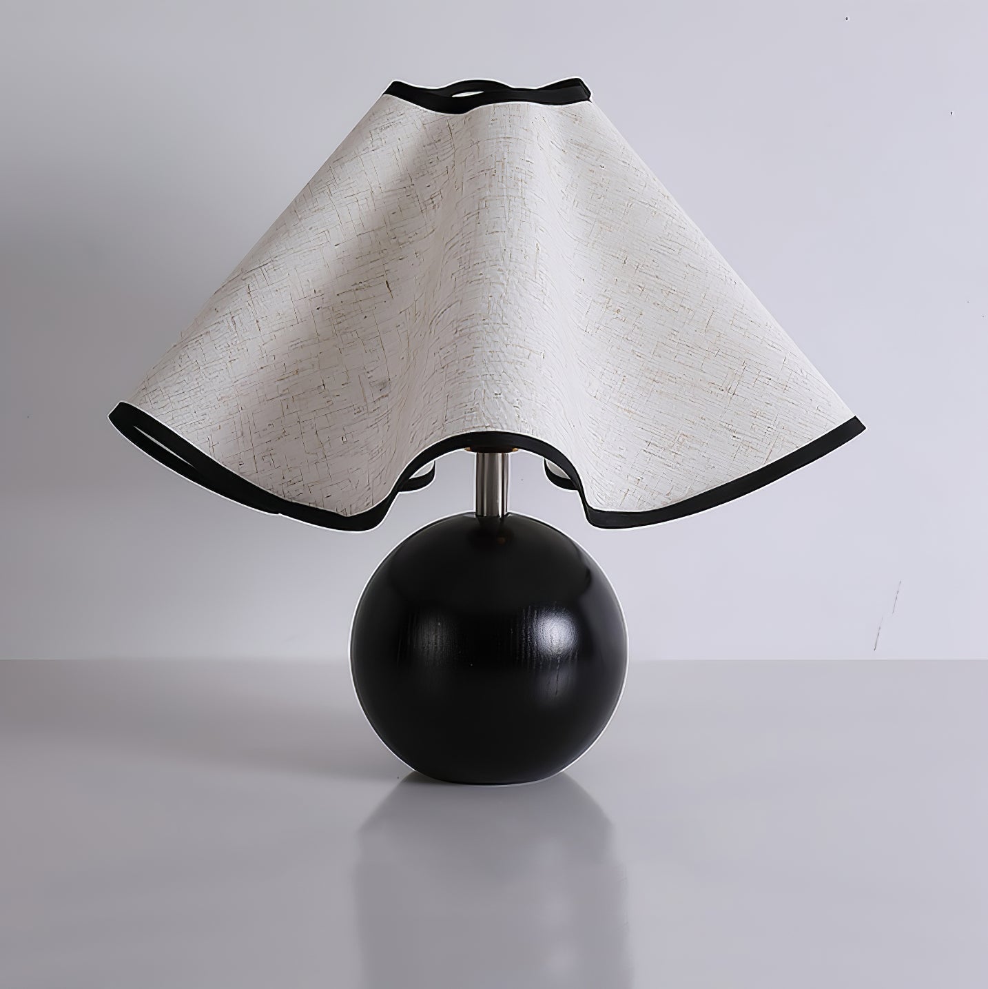 Kalion Wood Fabric Table Lamp