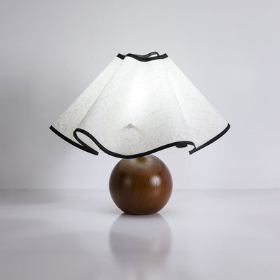 Kalion Wood Fabric Table Lamp
