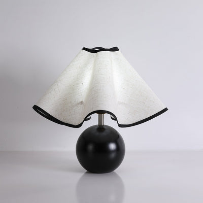 Kalion Wood Fabric Table Lamp