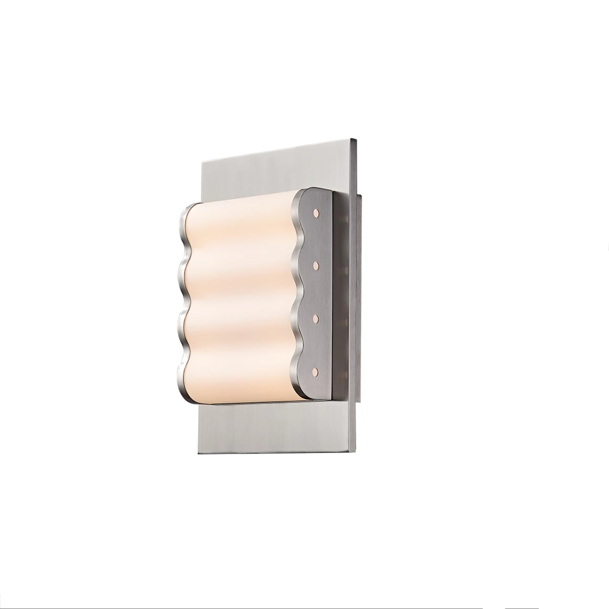 Wave Contemporary Fabric Wall lamp