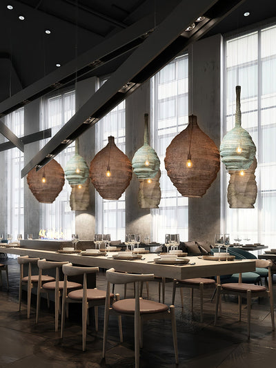 Vae Industrial Wire Pendant Lamps