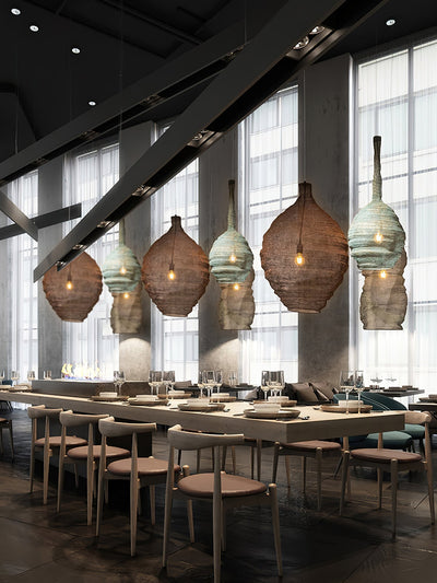 Vae Industrial Wire Pendant Lamps