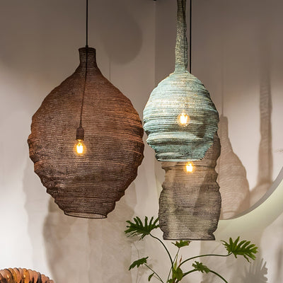 Vae Industrial Wire Pendant Lamps