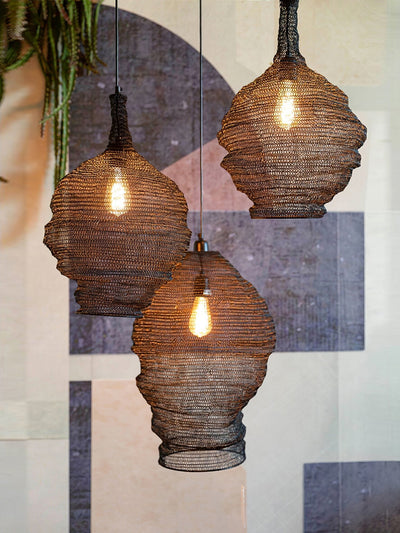 Vae Industrial Wire Pendant Lamps