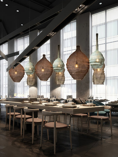 Vae Industrial Wire Pendant Lamps