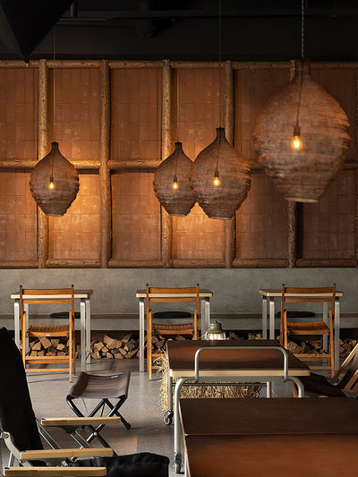 Vae Industrial Wire Pendant Lamps