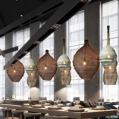 Vae Industrial Wire Pendant Lamps