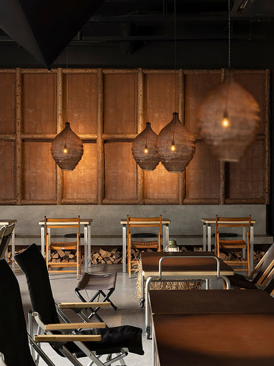 Vae Industrial Wire Pendant Lamps