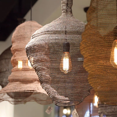 Vae Industrial Wire Pendant Lamps